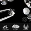 Novani Rhinestones Glass Rhinestones for Crafts Nail Gems Clear Stones Jewels Round Gemstones Non-Hotfix Crystal,SS20,1440 Pieces,Transparent view 2