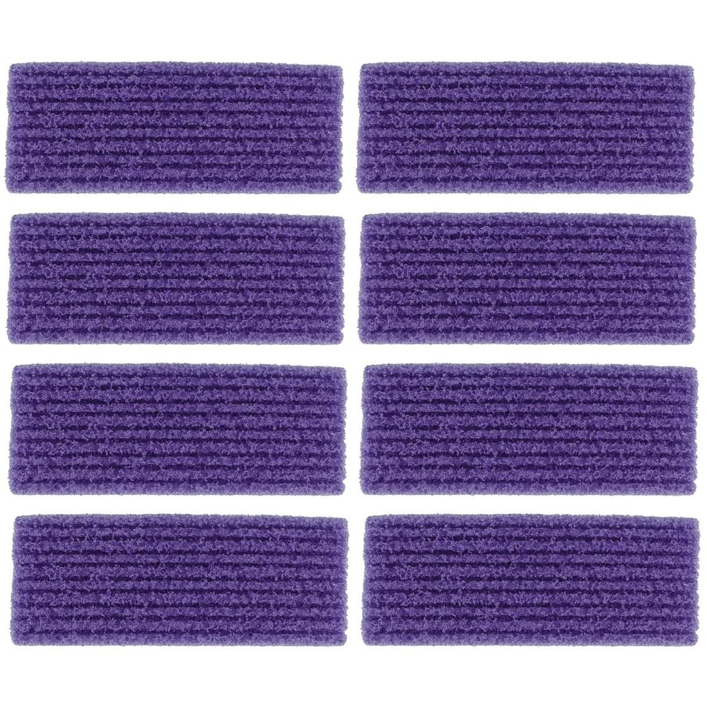 FOMIYES 8pcs Foot Exfoliator Scrubber for Gentle Dead Skin Removal Safe Pedicure Tool for Soft Smooth Feet After Shower Soaking Water