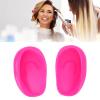 10pcs Silicone Hair Dye Ear Covers, Reusable Waterproof Ear Caps Ear Cover Protector for Hairdressing Dye, Hair Salon Coloring, Flat Iron, Heat Styling, Home Shower view 4