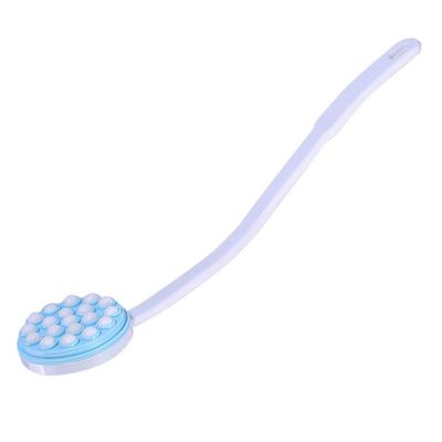 Joyzan Back Lotion Applicator, Long Self Handled Bath Massager Roll Reach Shower Brush Target Tanner Dispenser Wand Curved Rotating Head Sunscreen Skin Cream Gel Legs Feet Elderly Moisturizer Women