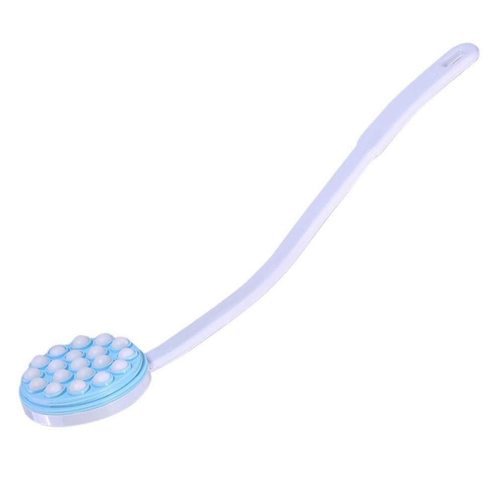 Joyzan Back Lotion Applicator, Long Self Handled Bath Massager Roll Reach Shower Brush Target Tanner Dispenser Wand Curved Rotating Head Sunscreen Skin Cream Gel Legs Feet Elderly Moisturizer Women