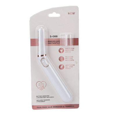 Bikini Shaver Dry Use Angled Fit Portable Electric Bikini Trimmer with LED Light for Women