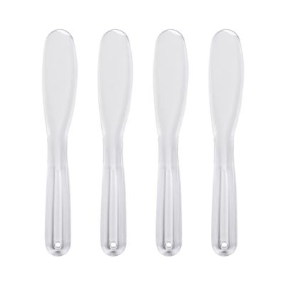FOMIYES 4pcs Facial Mask Mixing Spatulas Makeup Tools for Even Application of Skincare Products Ergonomic Design for Home Use and Beauty Treatments