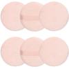 6 Pcs Pure Cotton Super Soft Washable Loose Powder Puff, 2.65 Inch Round Puff for Foundation Makeup view 1