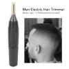 ZJchao Electric Ear and Nose Hair Trimmer for Men - Detachable Washable Dual Blades Hair Finishing Trimmers - Low Noise Precision Bikini Trimmer Machine, Wet/Dry view 2