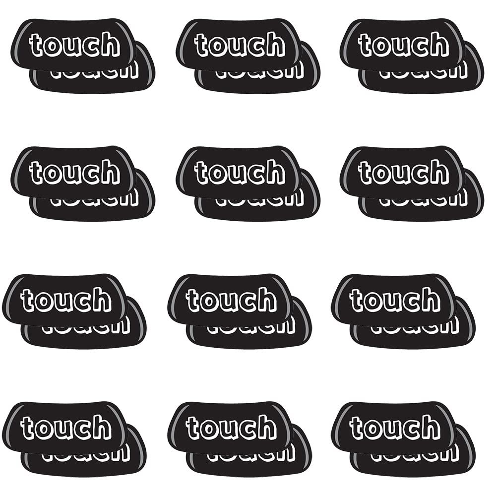Anderson's Touchdown EyeBlacks, 12 Pairs per Package, School Spirit, Spirit Gear, Sports Fan Gear, Football Cheerleader Accessories, Homecoming