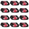 Anderson's Red Footballs EyeBlacks, 12 Pairs per Package, School Spirit, Spirit Gear, Sports Fan Gear, Football Cheerleader Accessories, Homecoming view 1