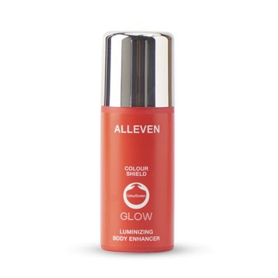 ALLEVEN Color Shield Spray Body Makeup Shimmer Luminous Finish, Opal 100 ml