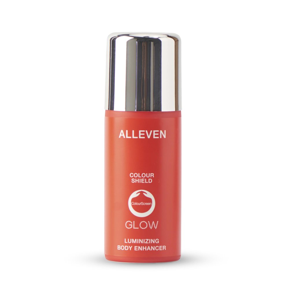 ALLEVEN Color Shield Spray Body Makeup Shimmer Luminous Finish, Opal 100 ml