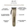 Stylecraft Rogue Professional 9V Magnetic Motor Cordless Clipper and Trimmer Combo Set Matte Gunmetal view 4