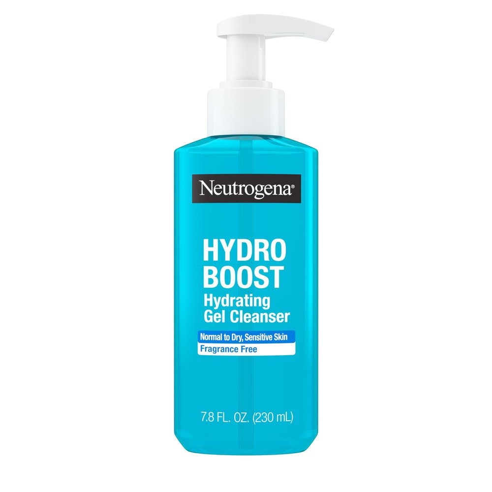 Neutrogena Hydro Boost Hydrating Gel Cleanser, Fragrance-Free, 7.8 fl. oz