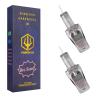 Poseidon 10Pcs Big Size Tattoo Cartridge Needles 0.35mm Standard Flat Mag 45 Magnum with Membrane Safety Cartridges (#12 Standard-1245 M1) view 1