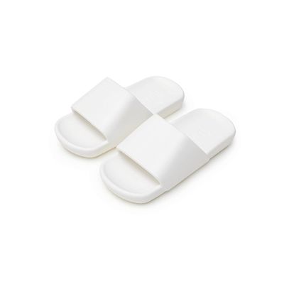 TOMYEUS Shark Slippers Slippers for Women Quick Drying EVA Open Toe Soft Slippers Non-Slip Soft Shower Spa Bath Pool Gym House Sandals for Indoor Outdoor Summer Sandals (Color : White, Size : 35-36)