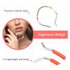 3pcs Spring Facial Hair Remover, Women Threading Epilator Portable Face Shaver for Face Lip Hair Removal view 3