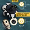 VRMETA Electric Shaver Replacement Heads - Sharp Stainless Steel Blades for Rotary Shaver (7 Heads, Silver) view 3