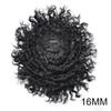 Afro Mens Toupee African American Mens Replacement System Kinky Curly Toupee for Black Men Durable Fine Mono Lace Mens Hairpieces Folded Lace Front Mens Unit (8X11"-16MM WAVE, 1# JET BLACK -110% Light to Medium Density) view 2