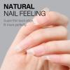 AILLSA Short Coffin Nail Tips 450pcs Soft Full Cover Gel Nail Tip Matte Pre-filed Press On False Nails Tips Fake Extension Gelly Nails Tip for Acrylic Nails Professional With Gift Box 15 Sizes view 3