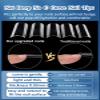 504PCS XXL No C Curve Square Nail Tips for Acrylic Nails Professional - Clear Tapered Square Straight Tips Half Cover Long Fake Nails - Ballerina Coffin French for Salon and DIY Art view 3