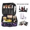 MNSRUU Women Makeup Bag Stars Purple Skulls Makeup Bag Organizer Travel Cosmetic Bag for Teenage Girl Clear Make Up Bags with Zipper view 3