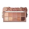 mude Shawl Moment Eyeshadow Palette Matte Shimmering Glitter Layering 10 Shades Highly Pigmented Blendable Color with Soft Texture Korean Makeup Eye Palette K-beauty view 1