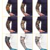 Geyoga 18 Pcs Tattoo Sleeves for Men Arts Fake Temporary Tattoo Arm Sunscreen Sleeves Cosplay Accessories(Vivid Pattern,Medium) view 4