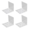KALLORY Empty Eyeshadow Palette Eyeshadow Makeup Palette Lipstick Container Makeup Empty Case for Blush Lipstick, 4Pcs 36 Grids view 2