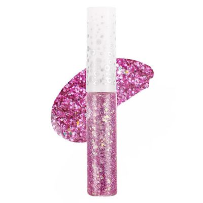 Quxunzzz Liquid Glitter Eyeshadow & Eyeliner - Metallic Glitter Shimmer Eye Looks, Waterproof, Long Lasting & Quick-Drying Sparkling Eye Shadow Makeup - Euphoria 05