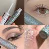 Quxunzzz Liquid Glitter Eyeshadow & Eyeliner - Metallic Glitter Shimmer Eye Looks, Waterproof, Long Lasting & Quick-Drying Sparkling Eye Shadow Makeup Euphoria 02 view 2