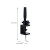 Healeved Rotating Mannequin Head Stand Nail Hand Holder Support for Nail Art Practice and Hair Styling for Beginners and Professionals view 2