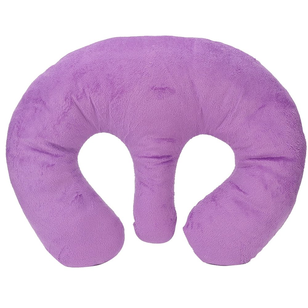 Agatige Almohada para Camilla, Soft Chest Pillow Pad Breast Support Cushion Professional Massage Equipment for Beauty Salon, Spa Massage Relaxing(Purple)