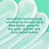 Bubbsi Creamy Coconut Oil Hair Conditioner for Kids, Baby | Light Natural Scent | Won't irritate eyes | Organic Coconut Oil + Shea | Sulfate-free | Curly or Dry Hair (Refillable Bottle, 8oz) view 3