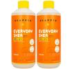 Alaffia Everyday Shea Bubble Bath, Soothing Support for Deep Relaxation and Soft Moisturized Skin, Made with Fair Trade Shea Butter, Cruelty Free, No Parabens, Vegan, Unscented, 2 Pack - 16 Fl Oz Ea view 1