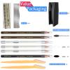 Waterproof Eyebrow Pencils Brow Pencil Set For Marking, Filling And Outlining, Tattoo Makeup And Microblading Supplies Kit-Permanent Eye Brow Liners In view 2