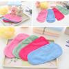 Erioctry 3PCS Reusable Bathing Shower Mittens Soft Back Rubbing Gloves Exfoliating Body Wash Massage Spa Mitt for Adult and Kids Family (Color Random) view 3