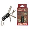 Trixie & Milo The Dapper Gent - Pocket Manicure Tool, Nail Clippers, Nail File & Exfoliator, Mini Straight Blade, Trimming Scissors, Unique Gifts for Men view 1
