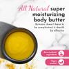 Complete Renewal - Turmeric + Carrot Seed Oil Whipped Body Butter, Brightening Skin Care, Turmeric Cream with Manuka Honey & Shea Body Butter, 8 oz view 2