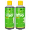 Alaffia Hair Care, Everyday Coconut Shampoo, Gentle & Hydrating Daily Cleansing, Wavy & Curly Hair Products, Vitamin E, Virgin Coconut Oil, Ginger Extract, 2 Pack - 16 Fl Oz Ea view 1