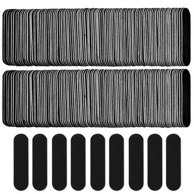 VIOCIWUO 300 Pack Mini Nail File Bulk(180/240 Grit), Disposable Nail Files Double Sided Emery Boards Home or Professional Manicure Tools(Black)