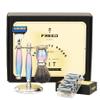 FREED Fantasy luxury 4-Piece 5-Blade Razor Shaving Set Men's Safety Razor Grooming Gift Set with Alloy material handle Shaving for Gentleman,Best Father's Day Gift from Taiwan (Unicorn) view 1