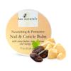 Bee Naturals Nail & Cuticle Balm - Cocoa Butter & Beta Carotene Blend for Strong, Smooth Nails - luscious natural tangerine fragance Shea Butter & Beeswax Cruelty-Free Nail Care view 1