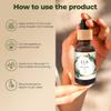 Lia Organics Hair Growth Oil - Organic, Vegan, cruelty free - Rosemary oil, castor oil, pumpkin seed oil, amla oil etc. For thick healthy hair, 1.70 Fl Oz (Pack of 1) view 3