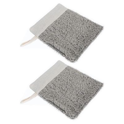 Beavorty 2pcs Pouch Exfoliating Drawstring Soap for Bathing for Home Use and Travel Comfortable Texture for Making Linen Design