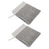 Beavorty 2pcs Pouch Exfoliating Drawstring Soap for Bathing for Home Use and Travel Comfortable Texture for Making Linen Design view 1