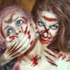 COKTAK 136+ PCS Halloween Temporary Tattoos For Adults, Kids, Men, Women - Zombie, Scary, Bloody, Chucky, Face, Scratches, Stickers, Wound view 4