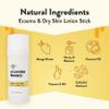 ECZEMA HONEY Gentle Face & Body Lotion Stick - Moisturizing Colloidal Oatmeal Hand Cream for Extremely Dry Skin - Eczema Lotion Helps Psoriasis, Dermatitis & More (2.2 Oz) view 2