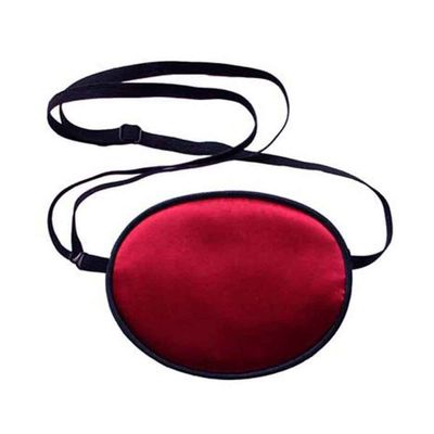 JOIZPAPA 2 PCS Children Amblyopia Lazy Eyepatch Single Eye Mask, Soft and Comfortable Silk Eye Patch with Adjustable Buckle