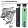 Professional Hair Clippers for Men, Electric Clipper Mower+Nose Hair Trimmer Professional Barber Hair Cutter Beard Shaving Machine for Men Rechargeable Razor Shaver (Color : Red) view 2
