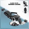 Artist hand Barber Chairs Heavy Duty Barber Chair Retro Hydraulic Reclining Salon Chair Tattoo Barber Chair (Black) view 3