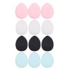 Lurrose 12pcs Makeup Powder Puff Wet Dry Application Sponge for Foundation Concealer Blush Cosmetic Tool for Skin view 1