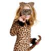 Halloween Cat Cosplay Accessories Set Cat Ear Headband with leopard print Masquerade mask for Women Halloween Costume accessory for Women Party Costume view 2